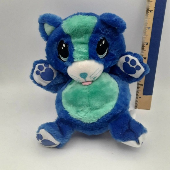 Ball Pets Blue Kitty Cat Plush ASOTV - Picture 1 of 7